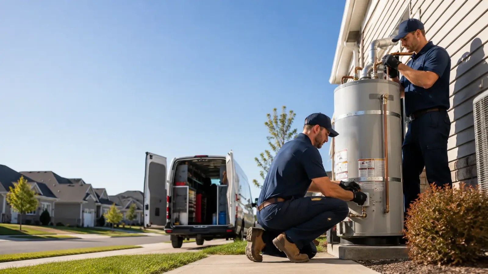 Water Heater Installation in Commercial Point, OH